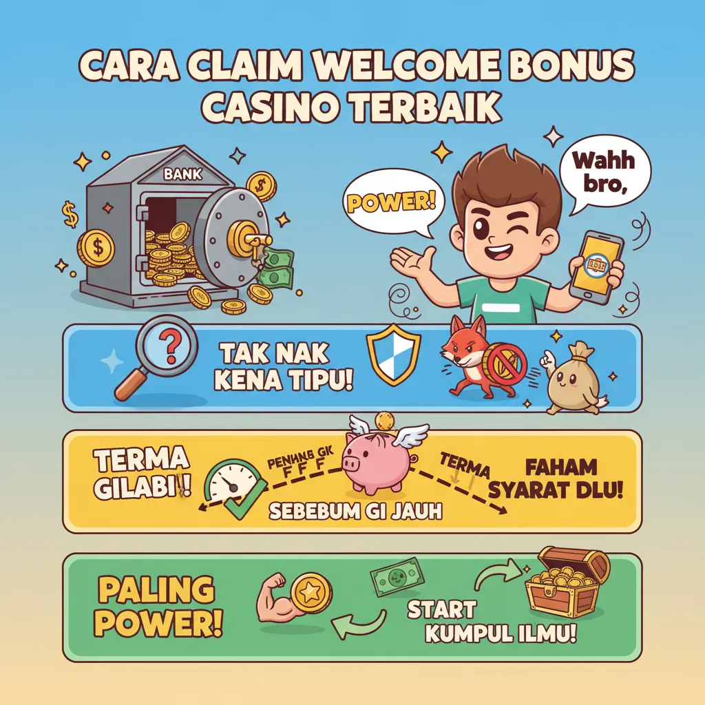 Cara Claim Welcome Bonus Casino Terbaik