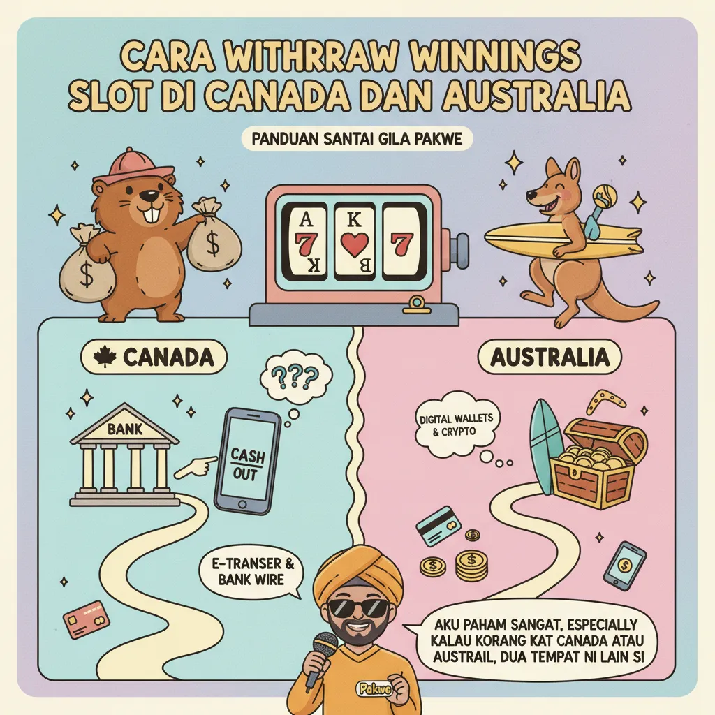 Cara withdraw winnings slot di Canada dan Australia