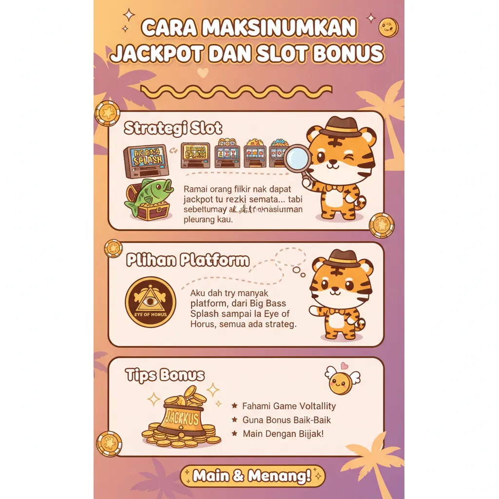 Cara Maksimumkan Jackpot dan Slot Bonus