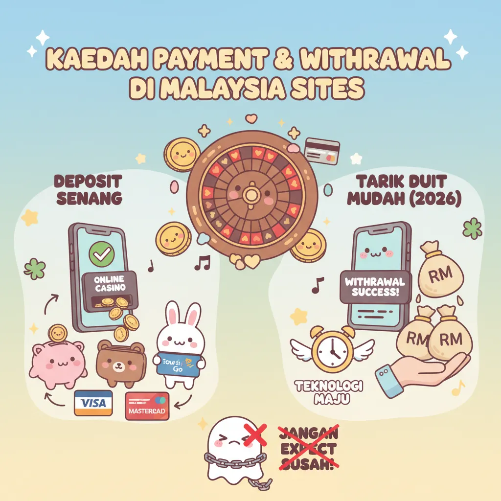 Kaedah Payment & Withdrawal di Malaysia Sites