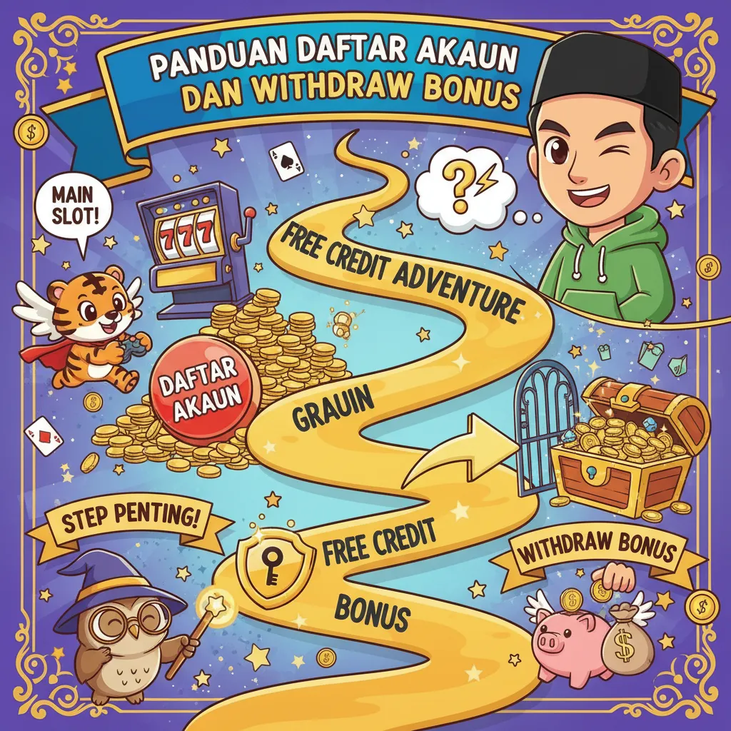 Panduan Daftar Akaun Dan Withdraw Bonus