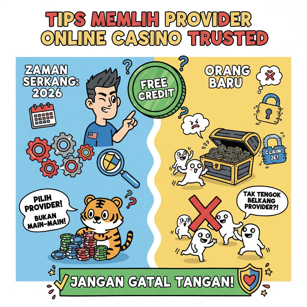 Tips Memilih Provider Online Casino Trusted
