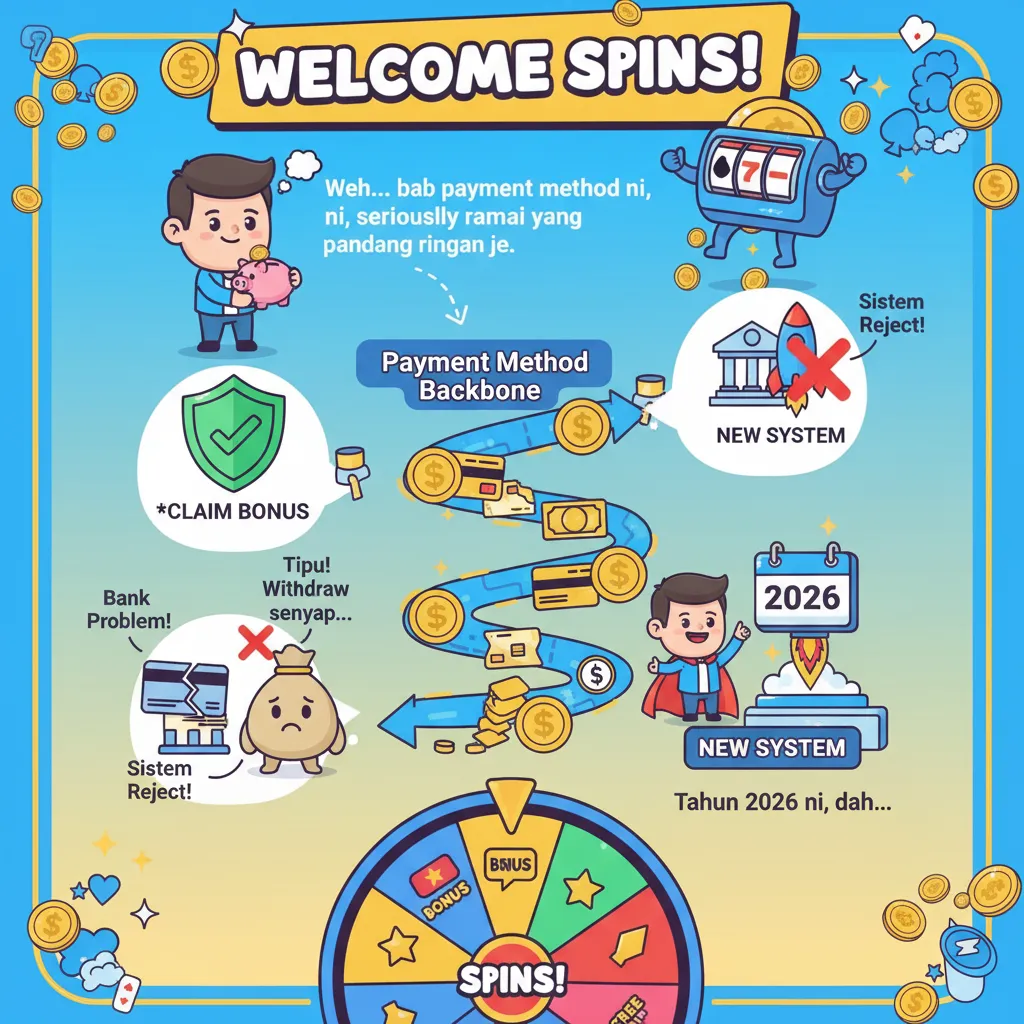Pilihan Payment Method Untuk Bonus Casino